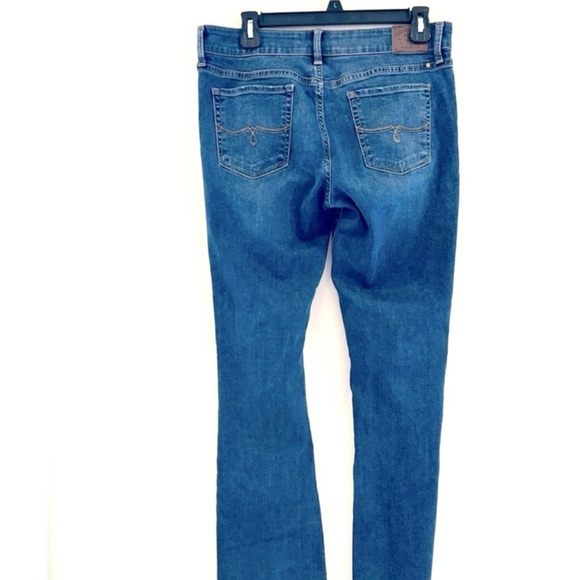 Lucky Brand Lolita boot cut Sz 8 blue jean Cotton Spandex blend Great Condition - Picture 15 of 16